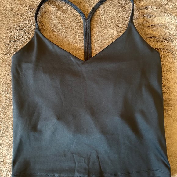 Girlfriend Collective Tops - Girlfriend Collective Black Luca V-Neck Tank Large